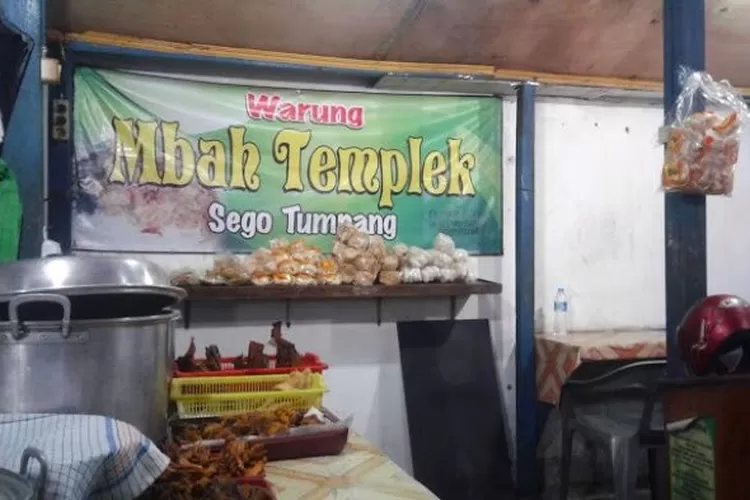 Sego tumpang mbah Templek Sragen